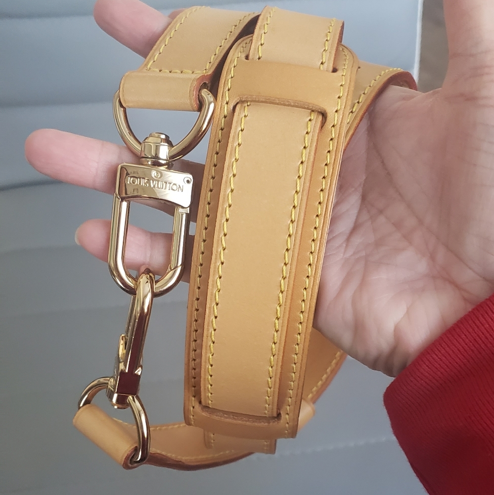 AUTHENTIC LOUIS VUITTON BANDOULIERE VACHETTA STRAP